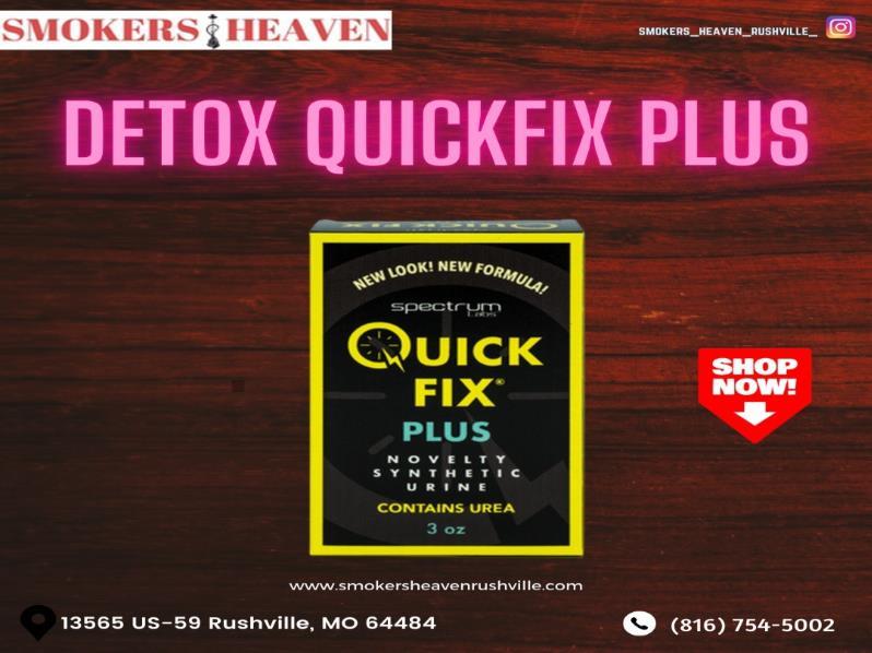 Detox QuickFix Plus available in Rushville. 