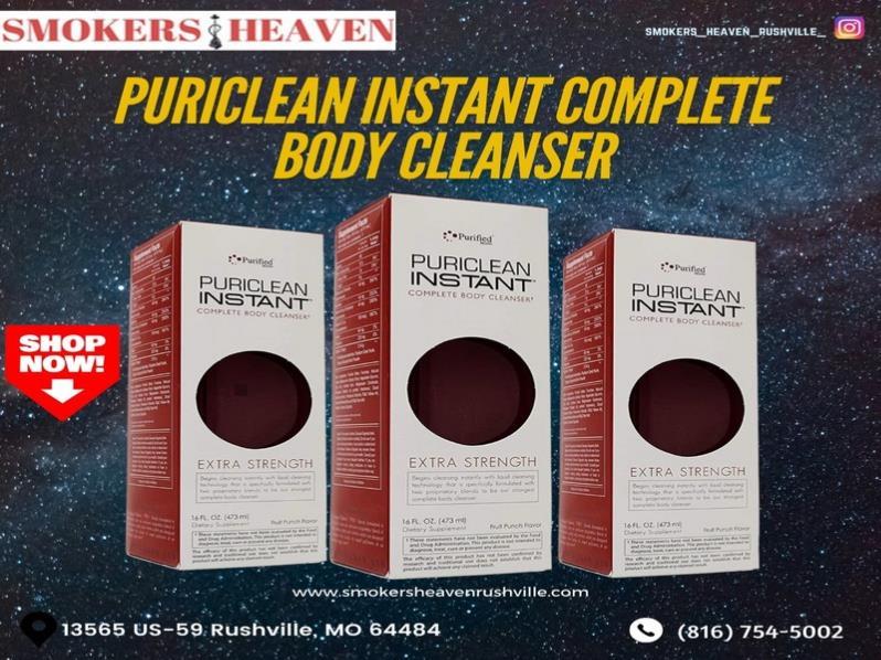 Puriclean Instant Complete Body Cleanser available in  Rushville! 