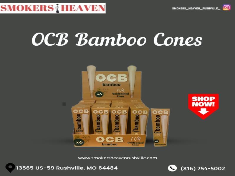 OCB Bamboo Cones available in Rushville 